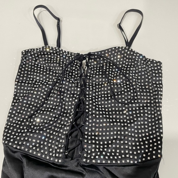 For Love & Lemons Mirage Mirrored Bodysuit XXS - Picture 6 of 8